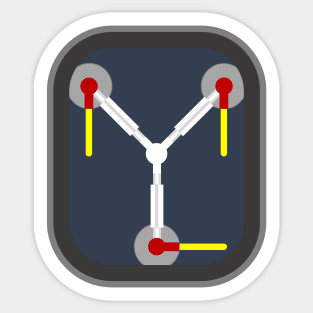 Flux Capacitor Sticker